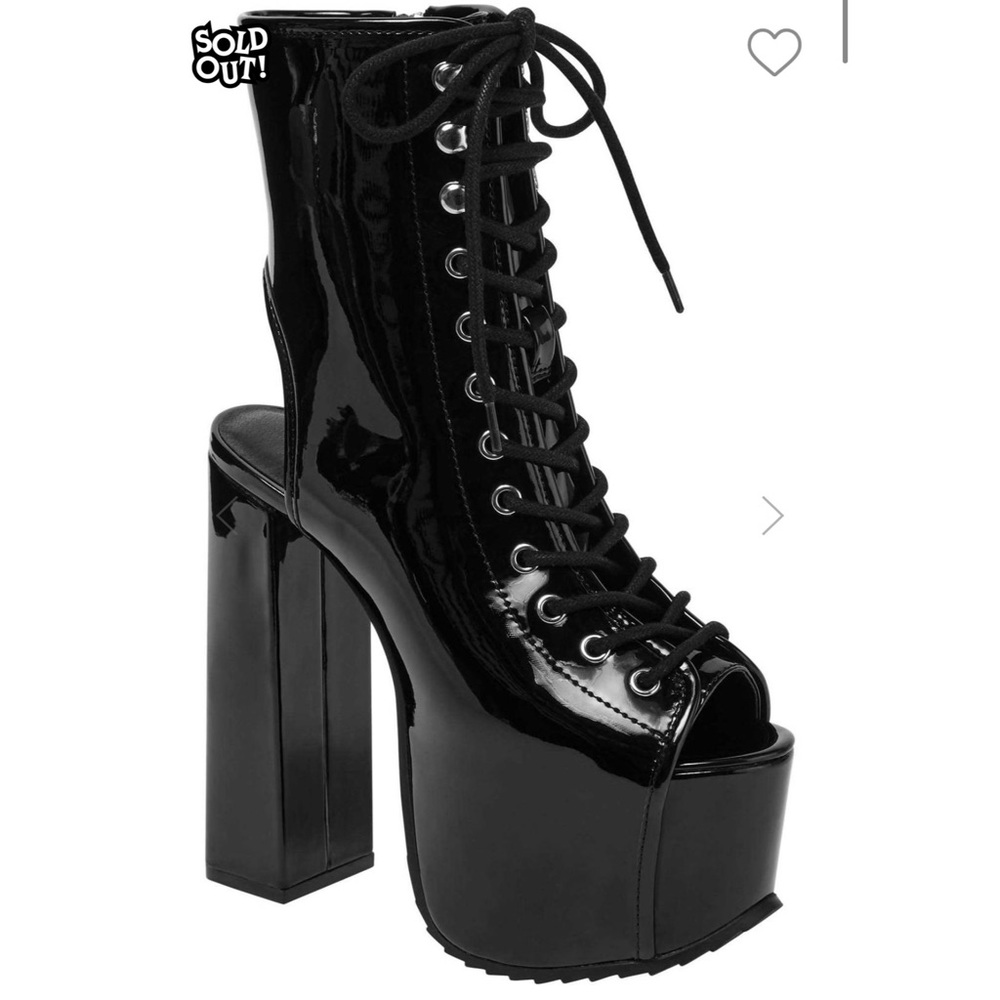 Galactic Platform Killstar Combat Boots Size 8 - image 1